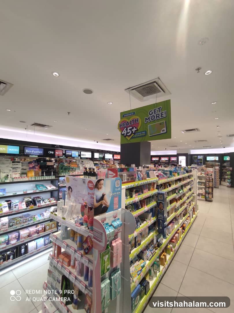 Watsons Health and Beauty Store Interior