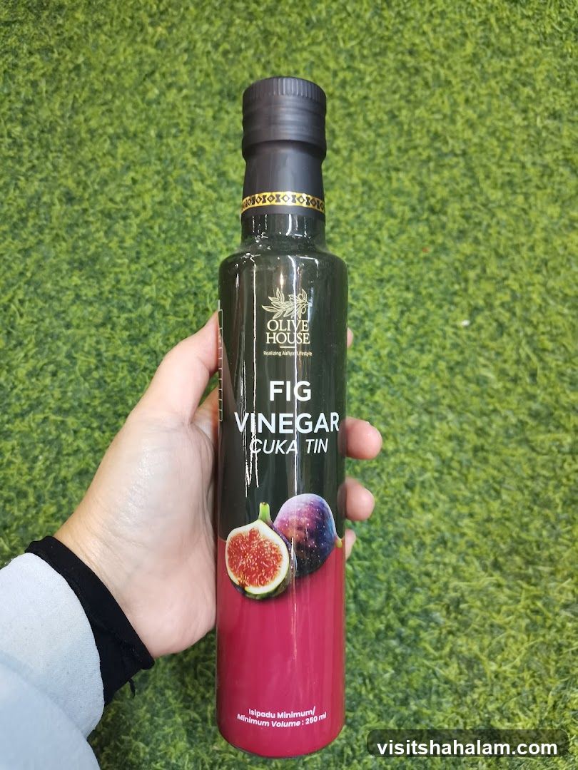 Fig Vinegar Bottle