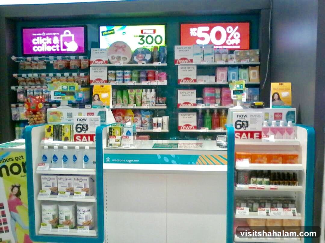 Watsons Store Display