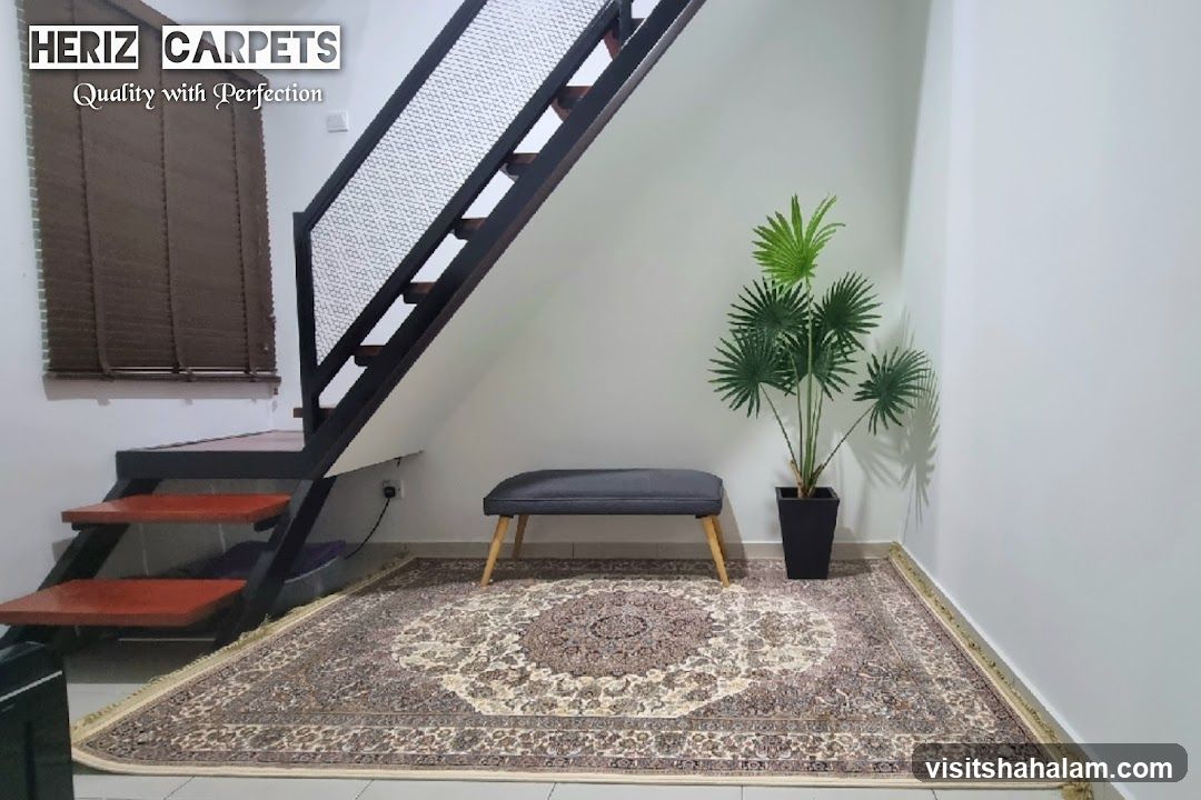 Interior with Carpet and Staircase