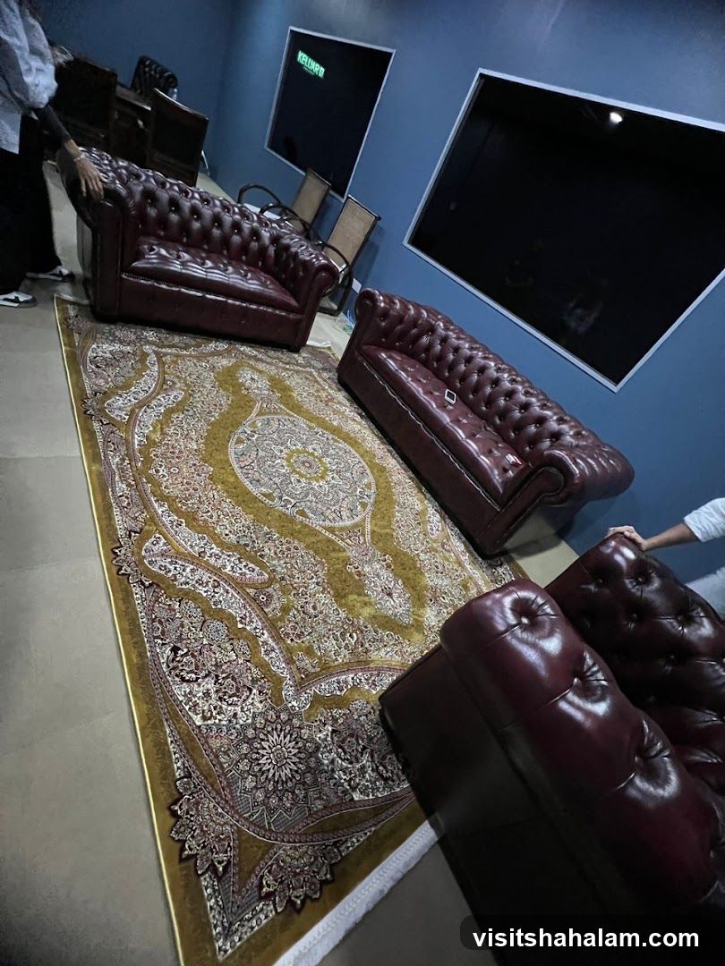 Lounge Area with Chesterfield Sofas