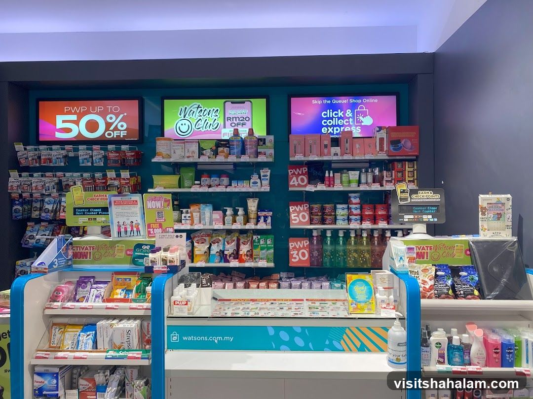 Watsons Store Interior