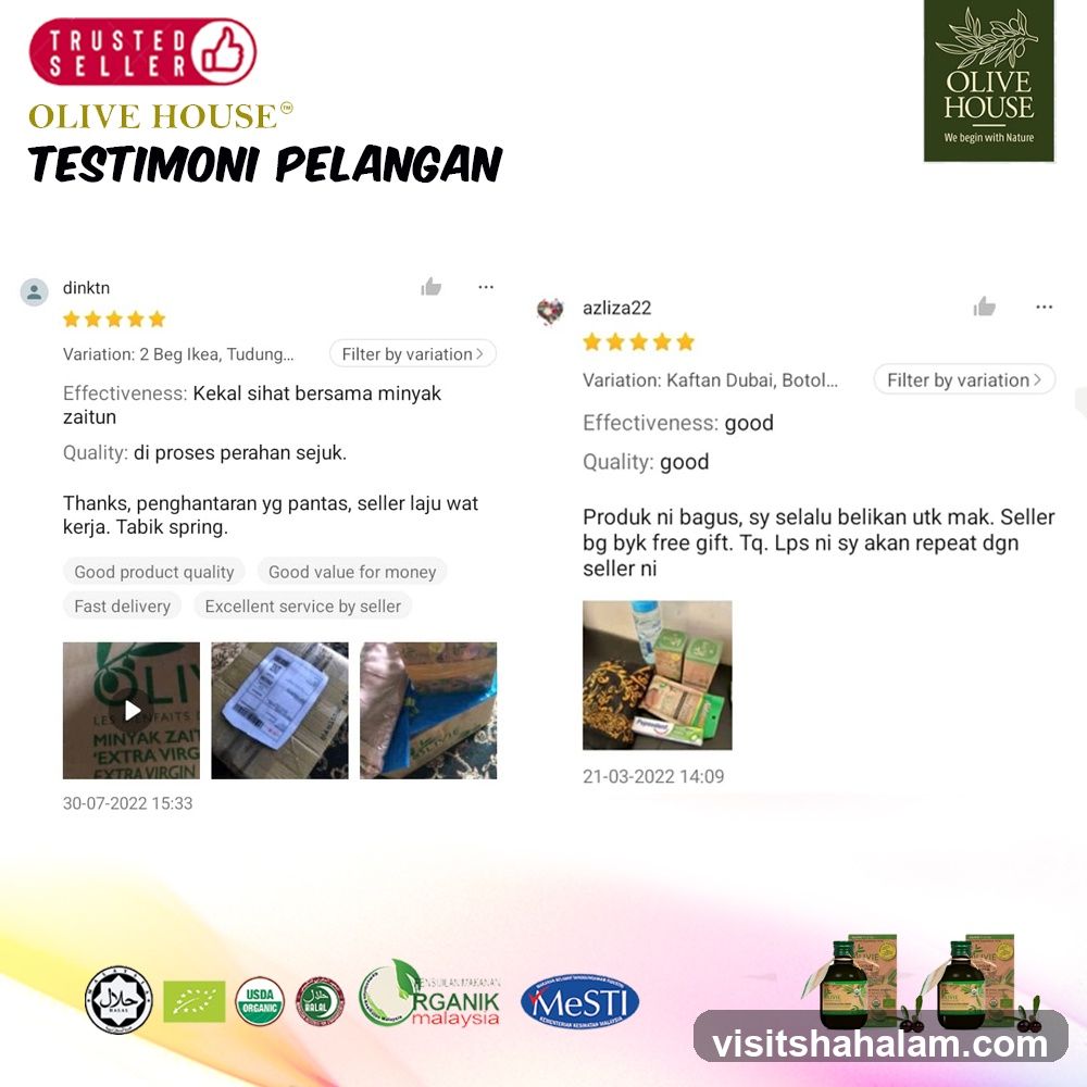 Olive House Customer Testimonials