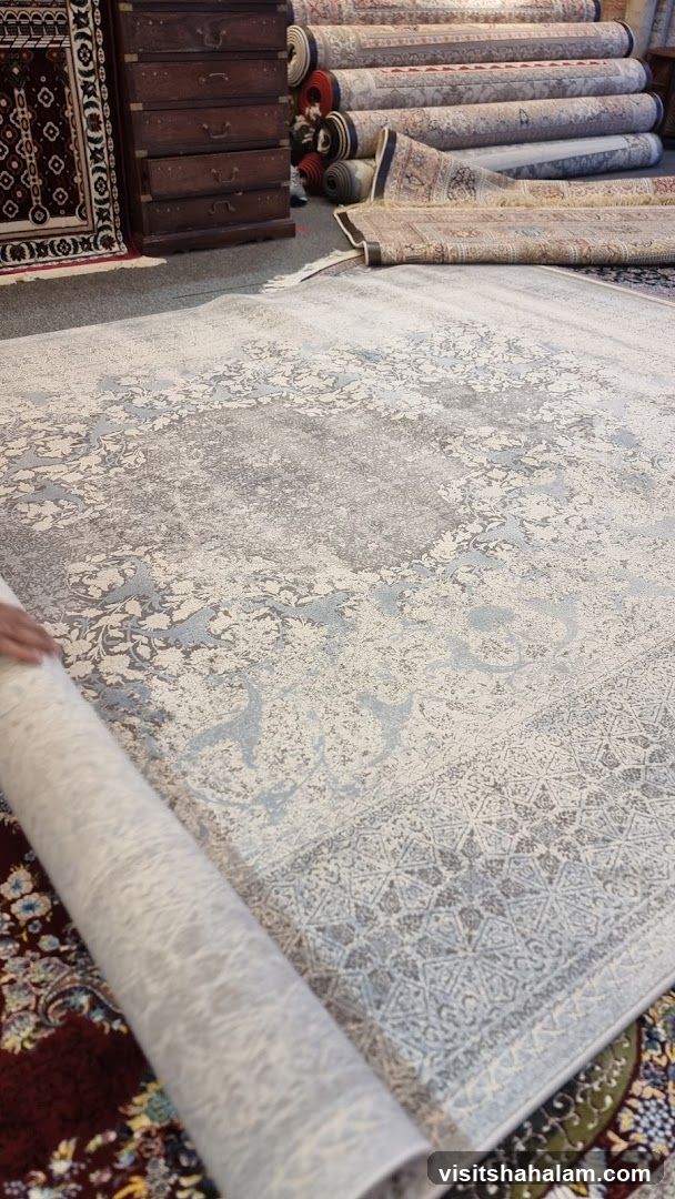 Rolled Rugs in a Store