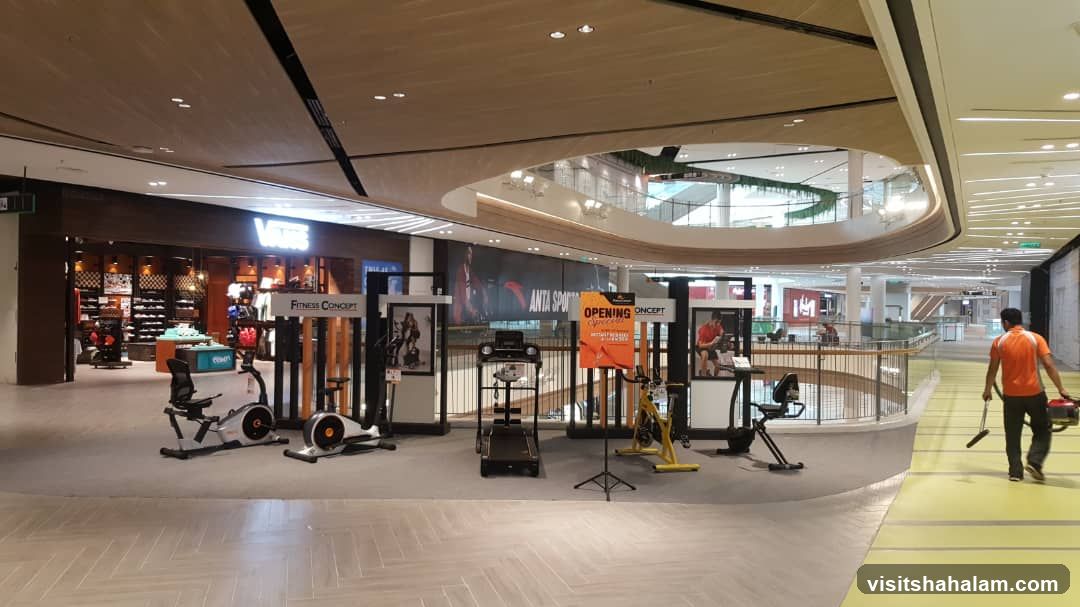 Fitness Equipment Display