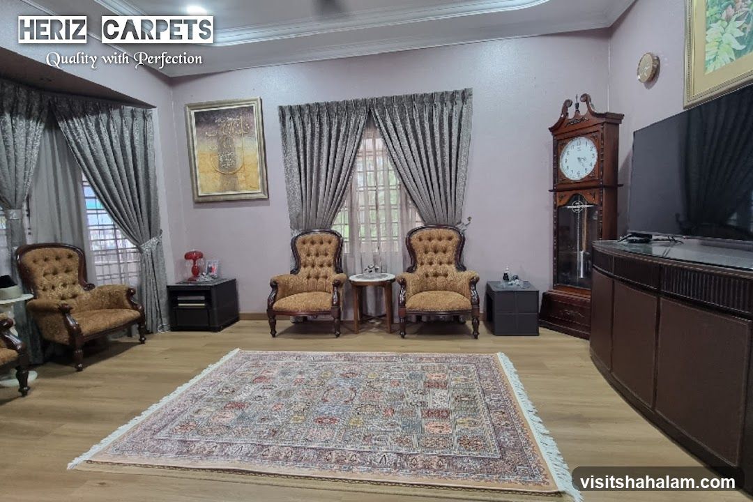 Living Room with Oriental Rug