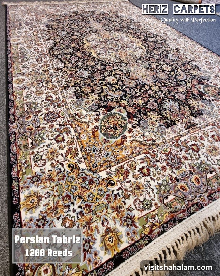 Heriz Carpets Persian Tabriz Rug