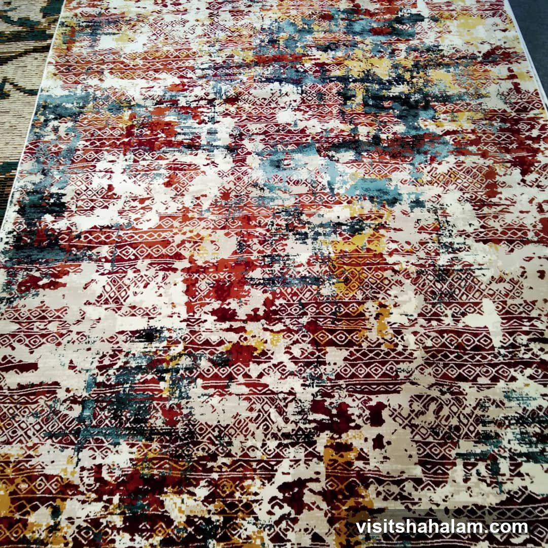 Abstract Patterned Rug