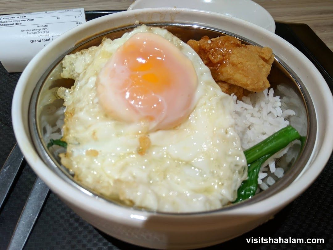 Sesame Chicken Rice Bowl