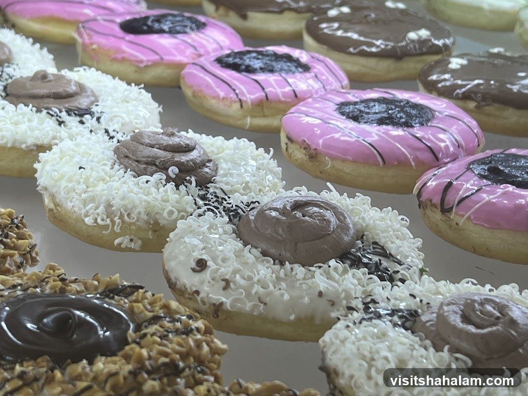 Assortment of Decorated Donuts