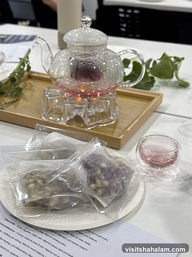 Tea Tasting Setup