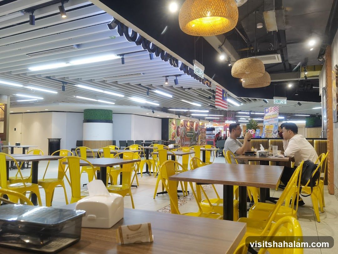 Food Court Seating Area