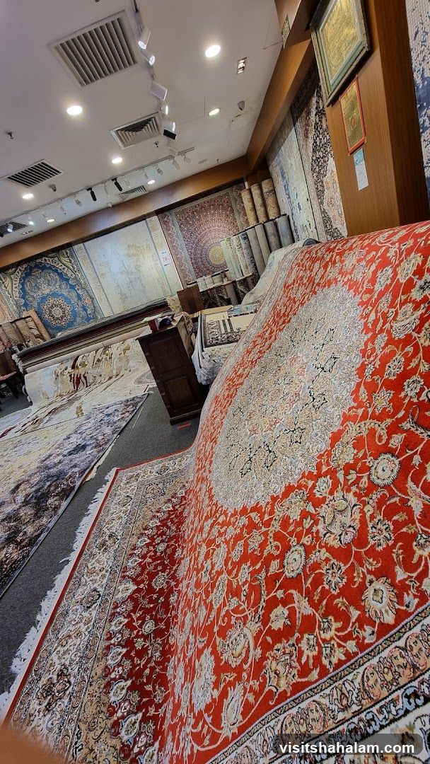 Persian Rugs Display