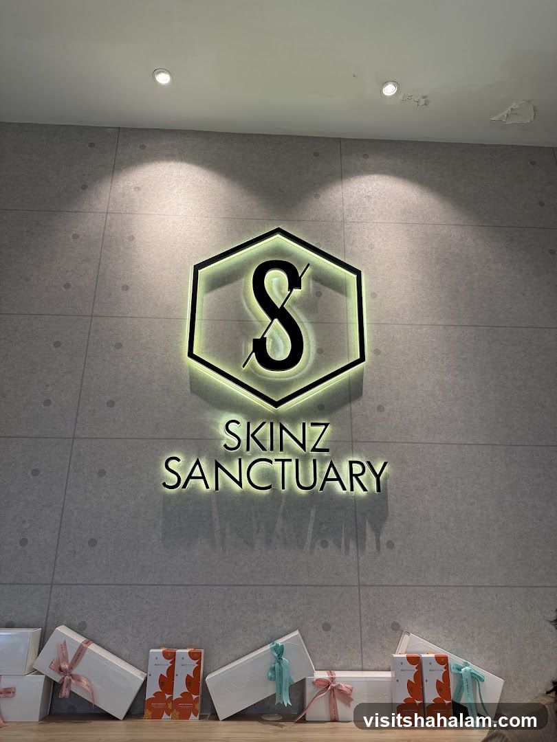 Skinz Sanctuary Logo and Gift Boxes