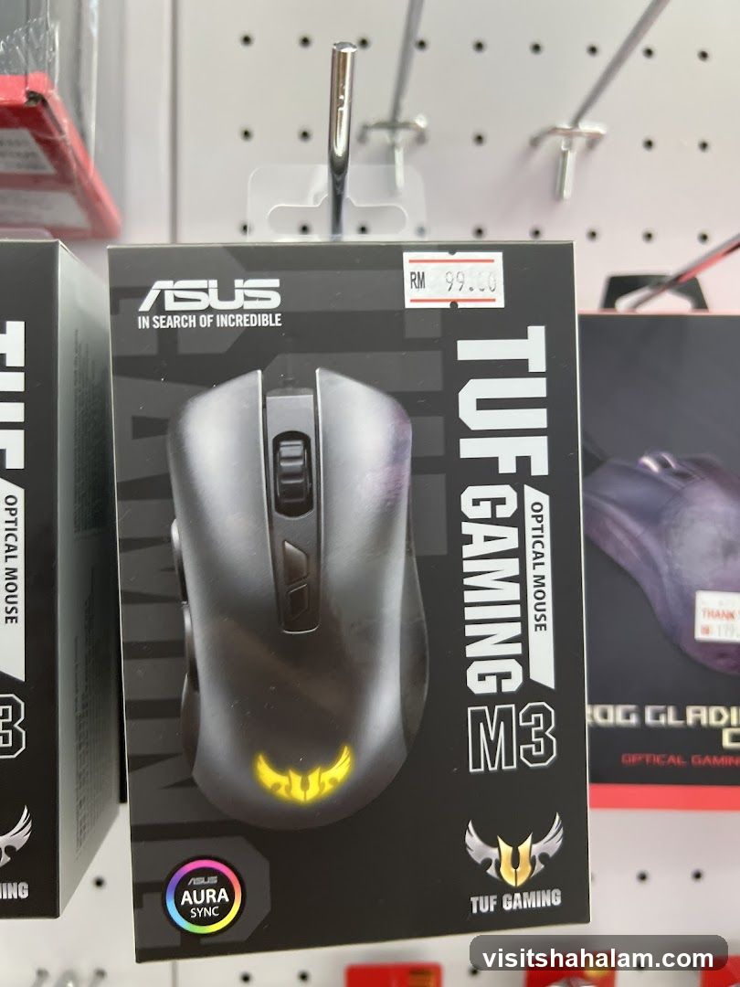 ASUS TUF Gaming M3 Optical Mouse