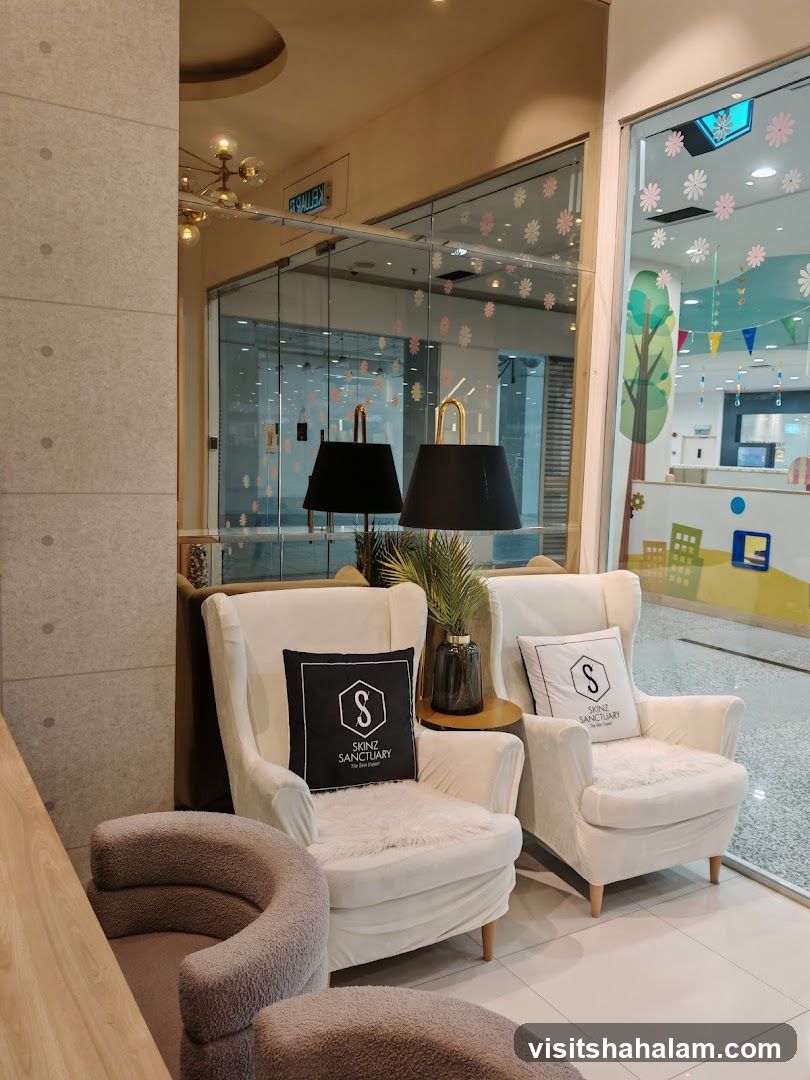 Waiting Area with Branded Cushions