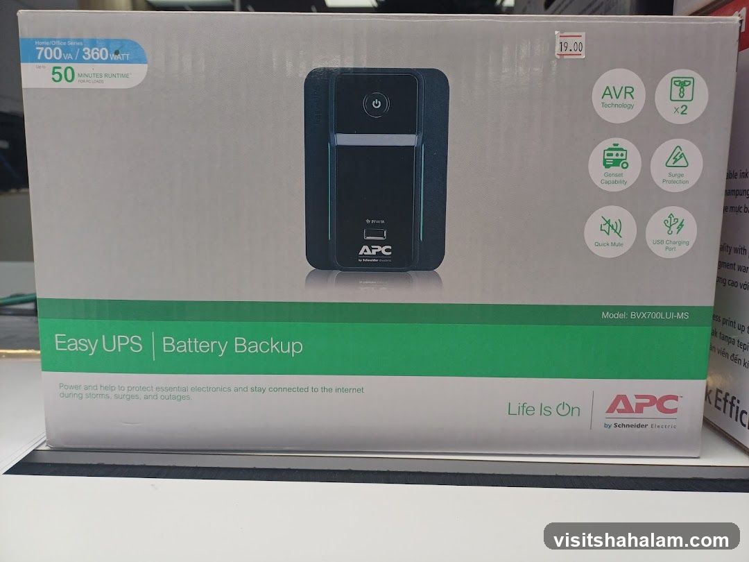 APC Easy UPS Battery Backup Box