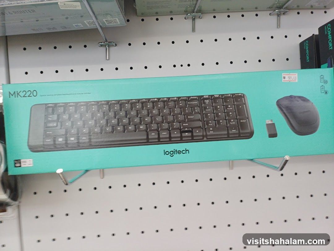 Logitech MK220 Keyboard and Mouse Combo