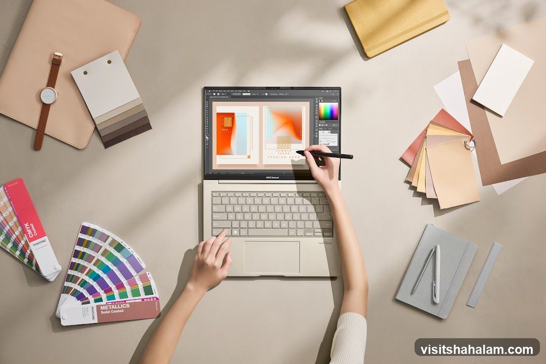Graphic Design Workspace