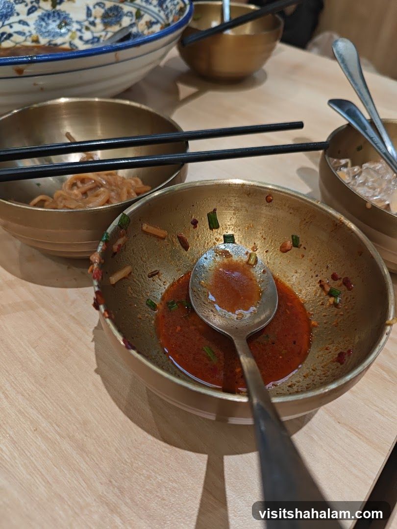 Leftover Food in Bowls