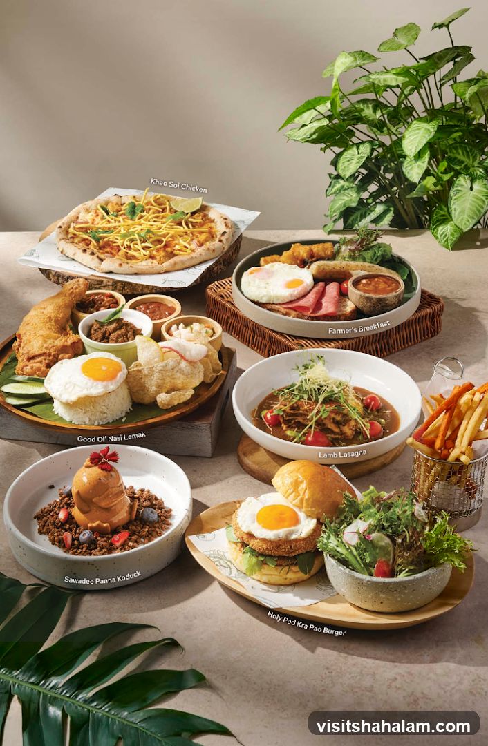 Assortment of Dishes