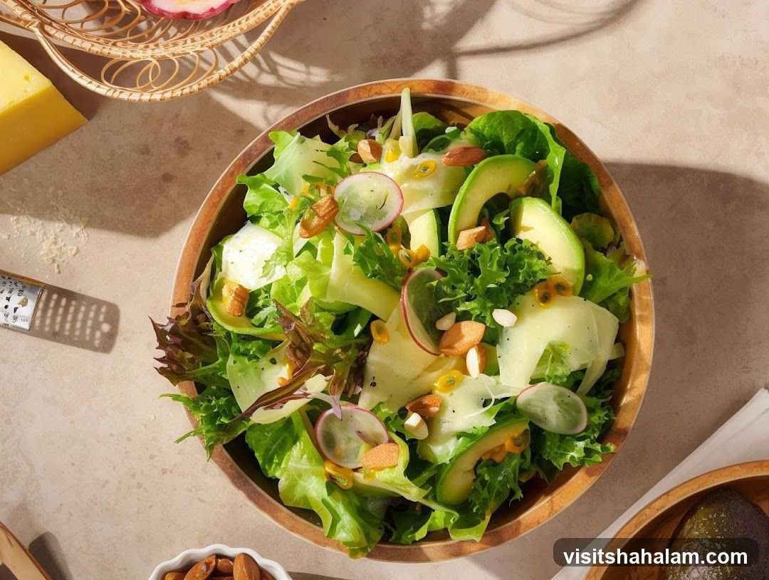 Salad with Avocado and Nuts