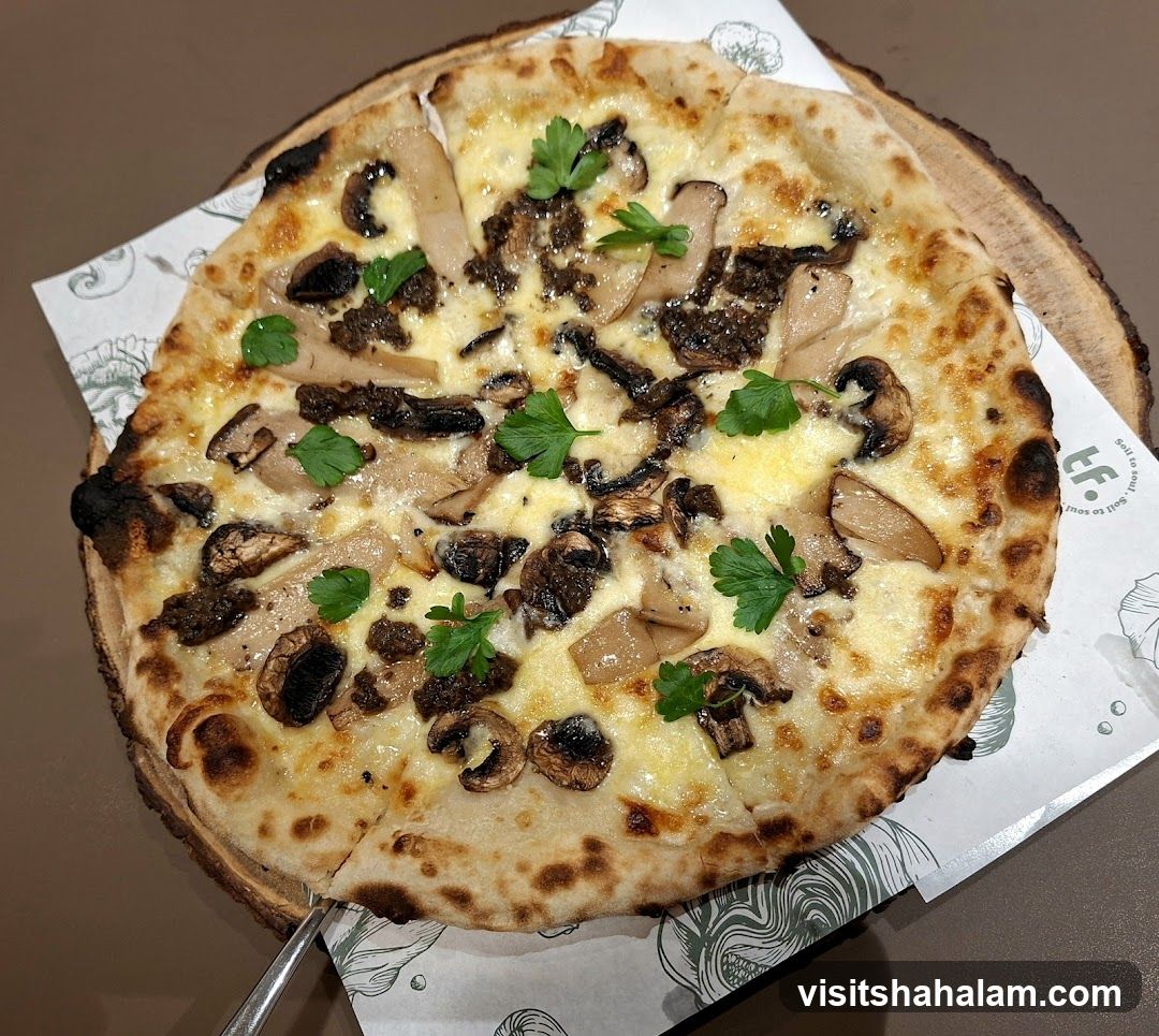 Mushroom Pizza