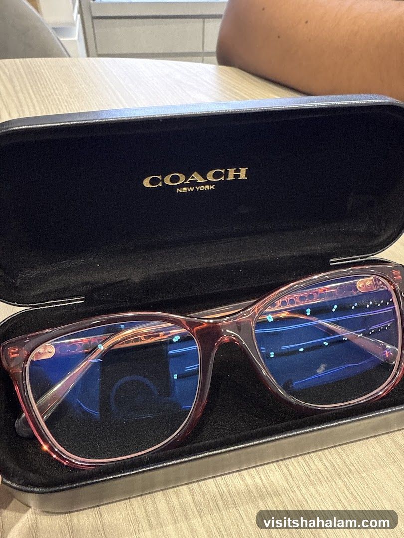 Coach Eyeglasses in Case
