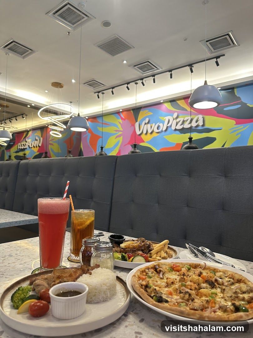 Vivo Pizza Restaurant Interior