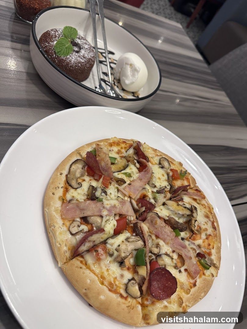 Pizza and Dessert