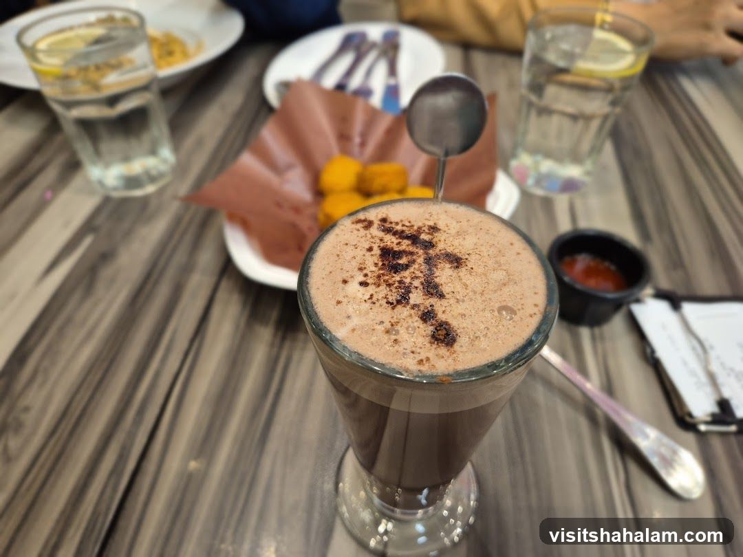 Hot Chocolate and Appetizers