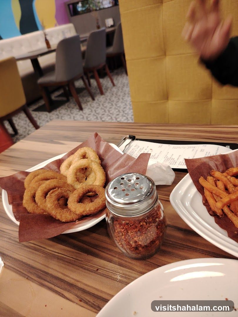 Onion Rings and Fries