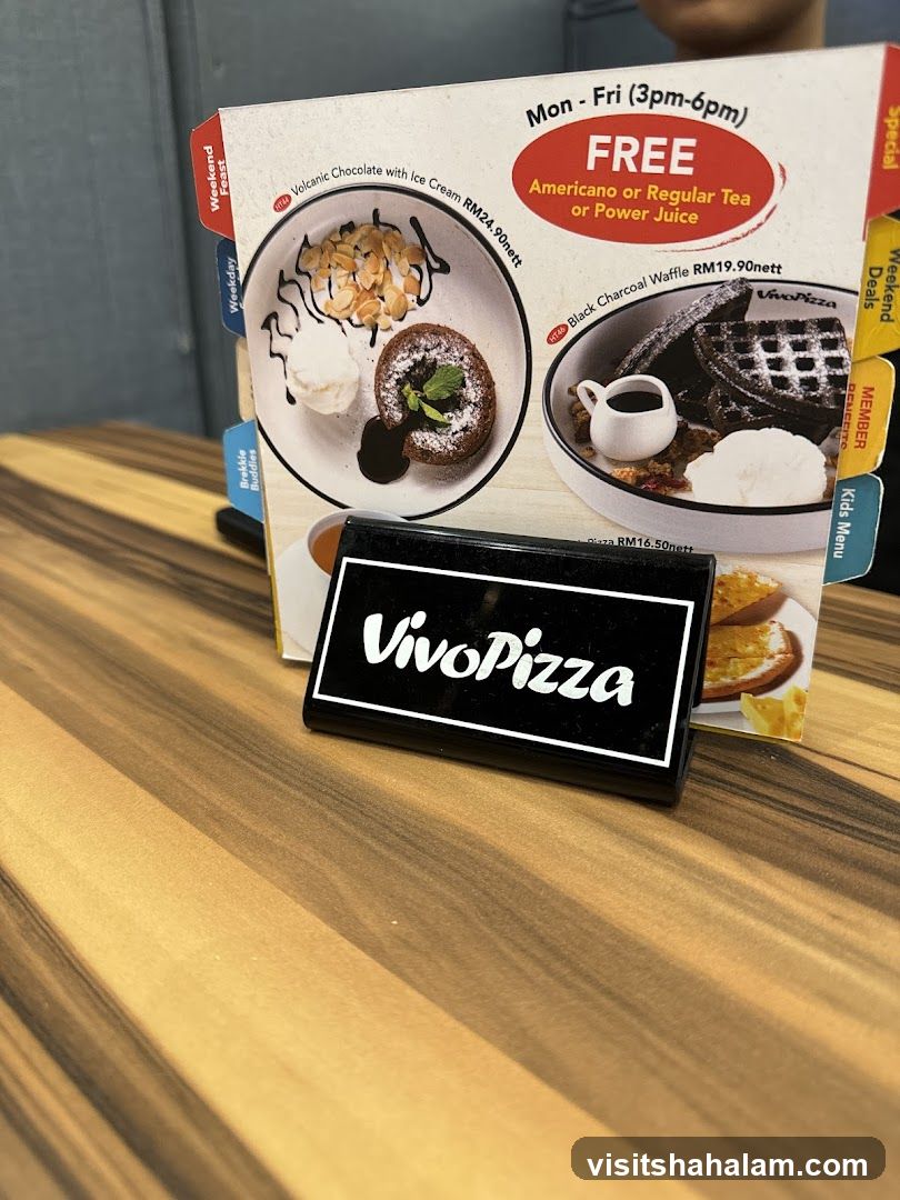 VivoPizza Menu