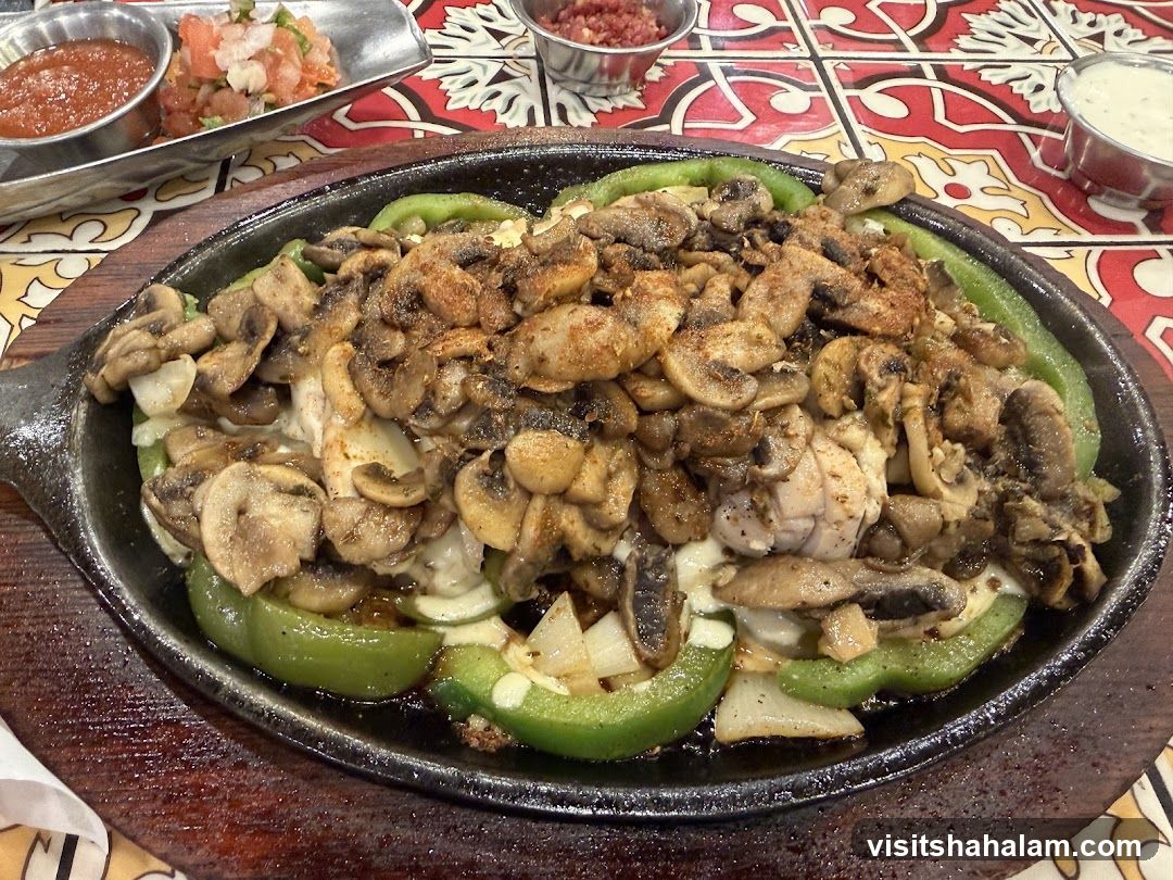 Sizzling Mushroom Fajitas