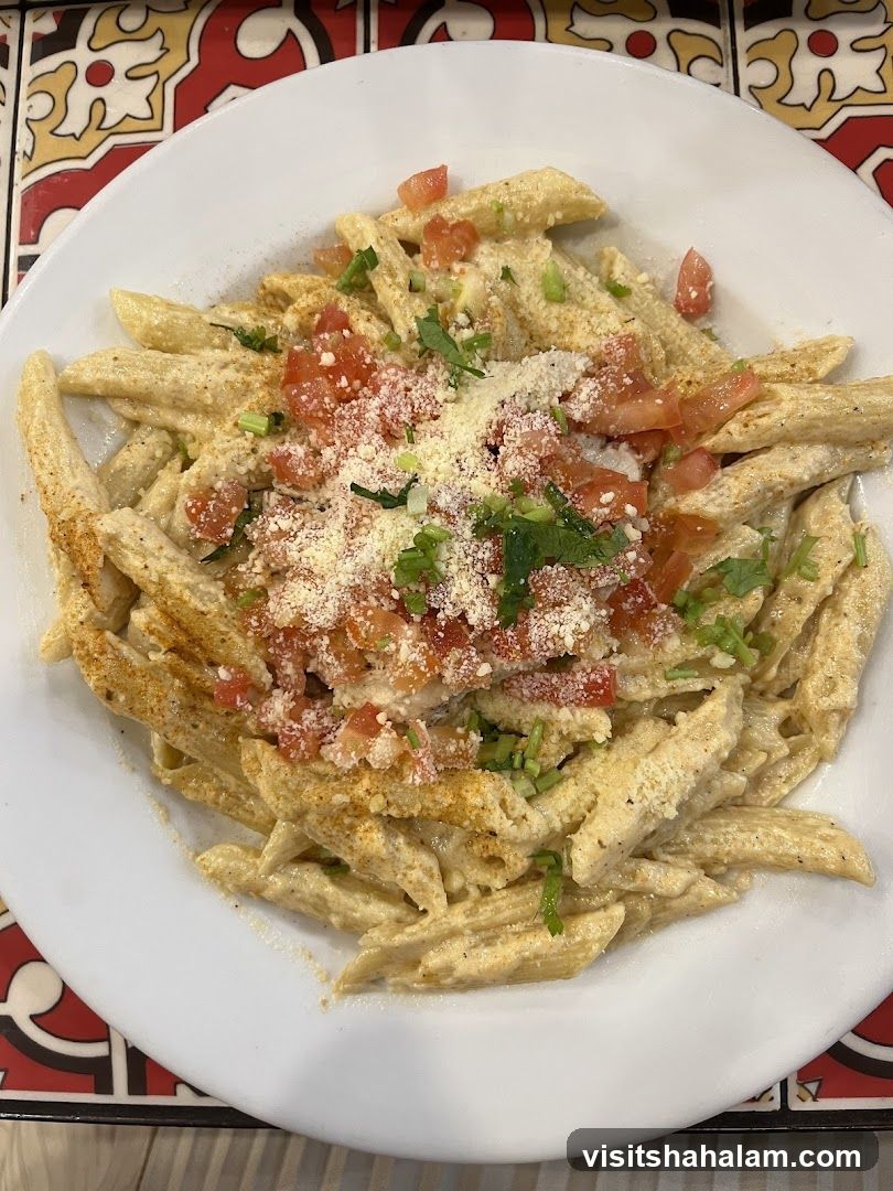 Penne Pasta with Creamy Sauce