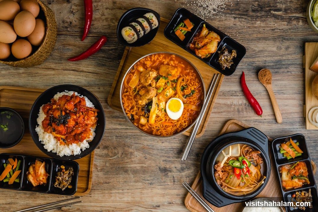 Korean Food Spread