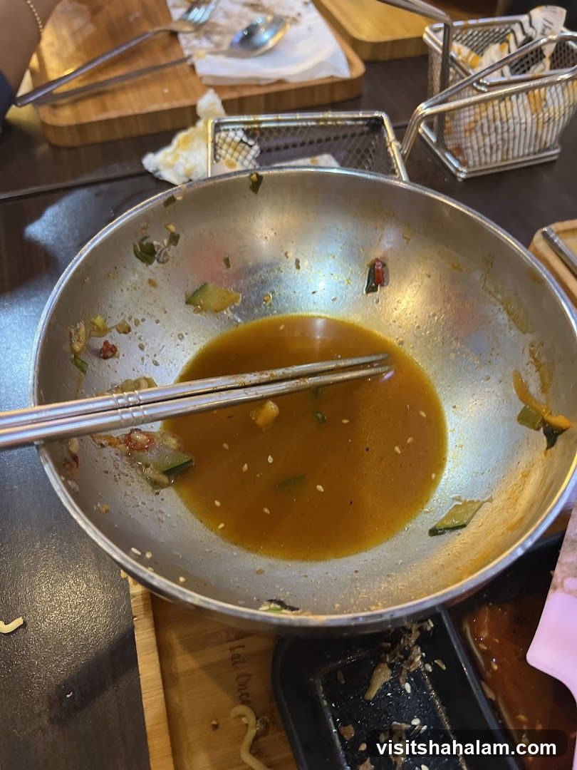 Leftover Food in Bowl