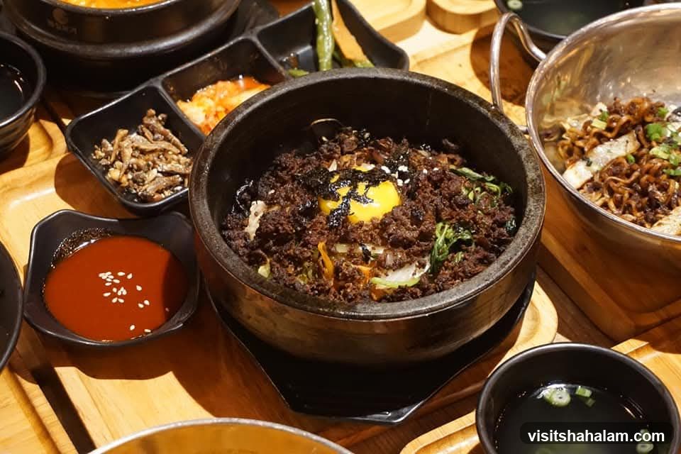 Korean Food Spread