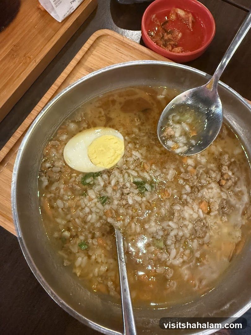 Congee with Egg
