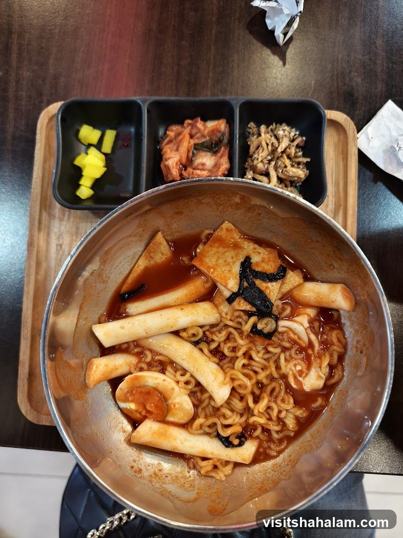 Korean Rice Cakes and Noodles
