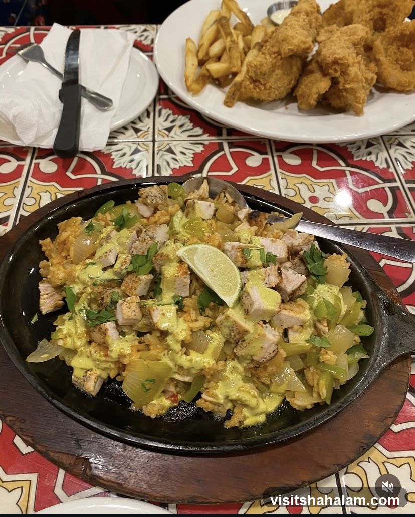 Sizzling Chicken Dish