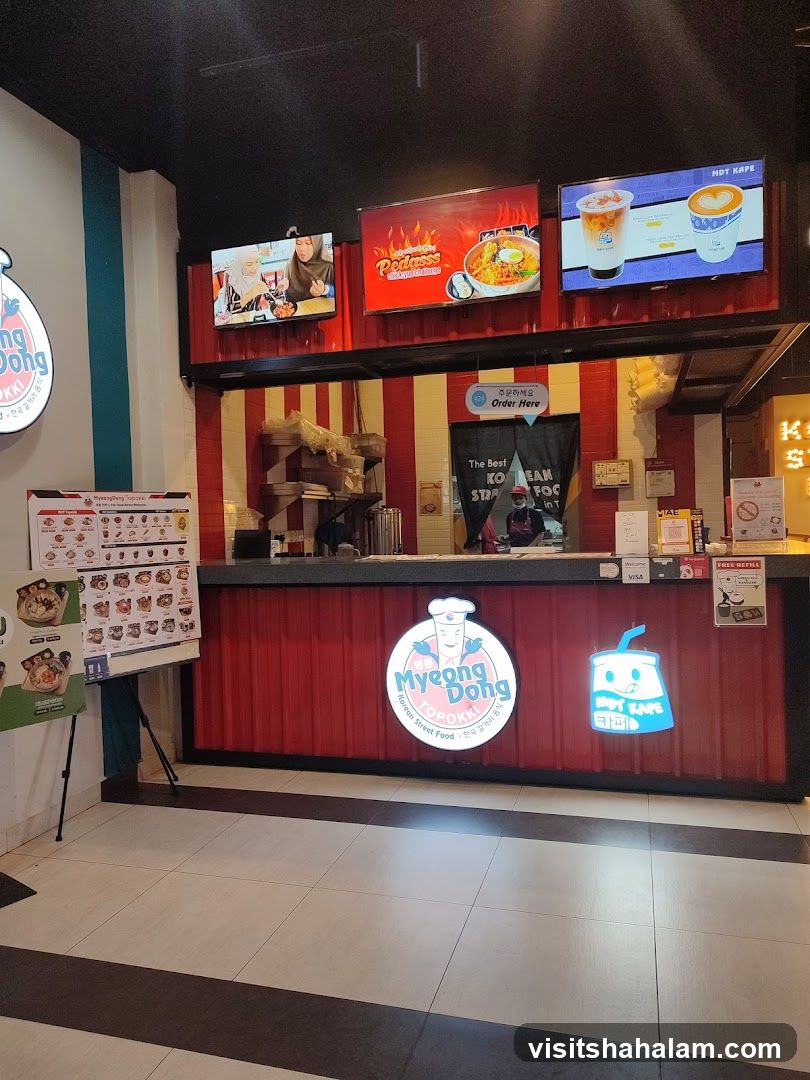 Korean Street Food Counter
