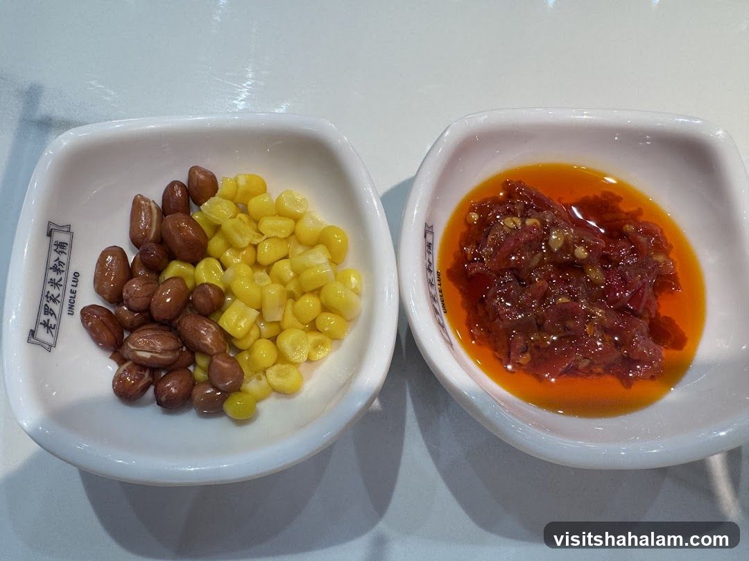 Peanuts and Corn with Chili Paste