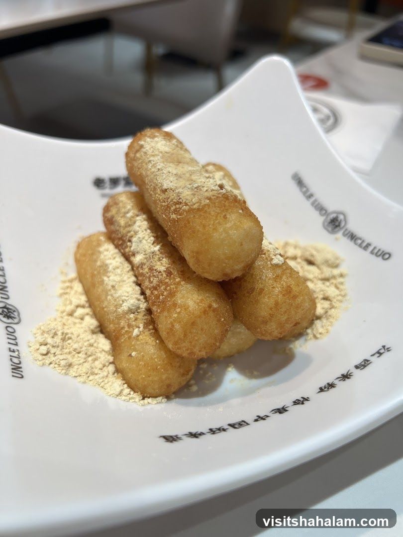 Fried Dough Sticks with Powder