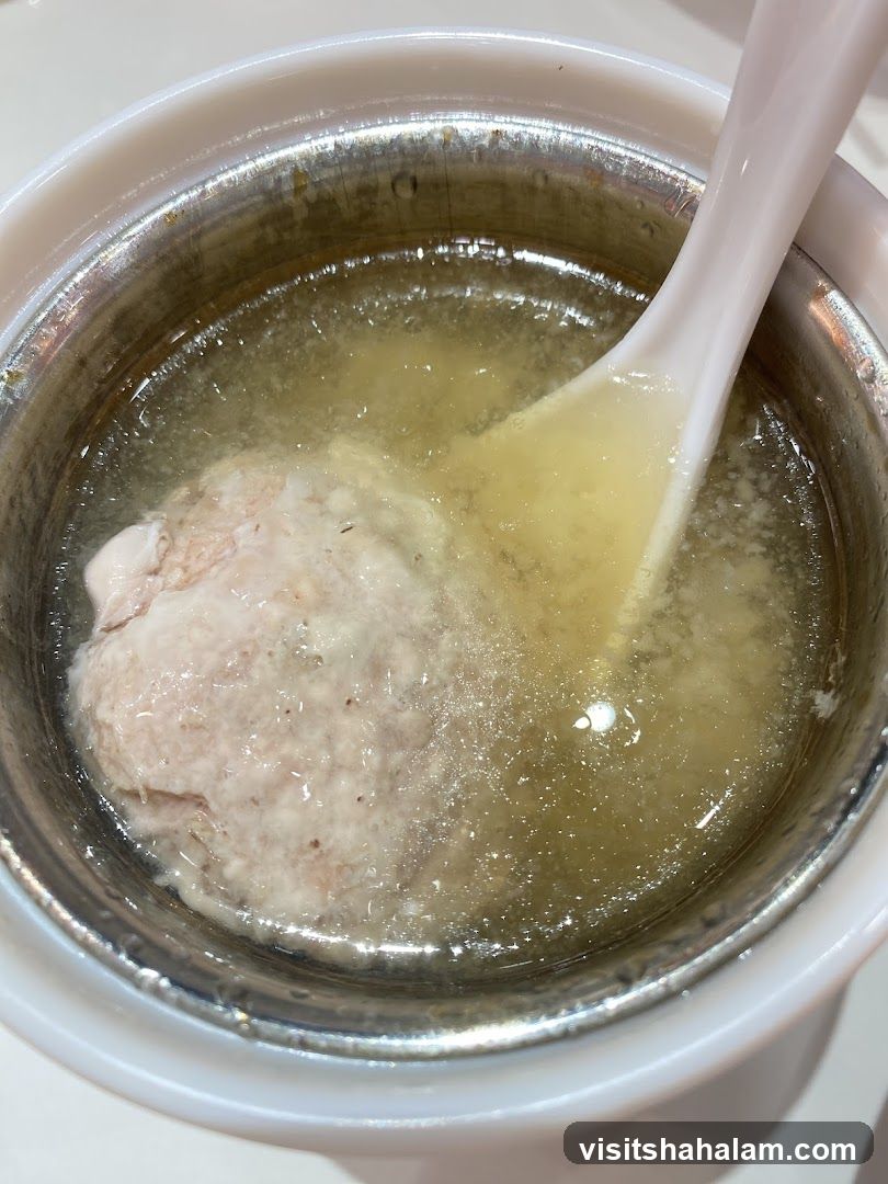 Soup with Meatball