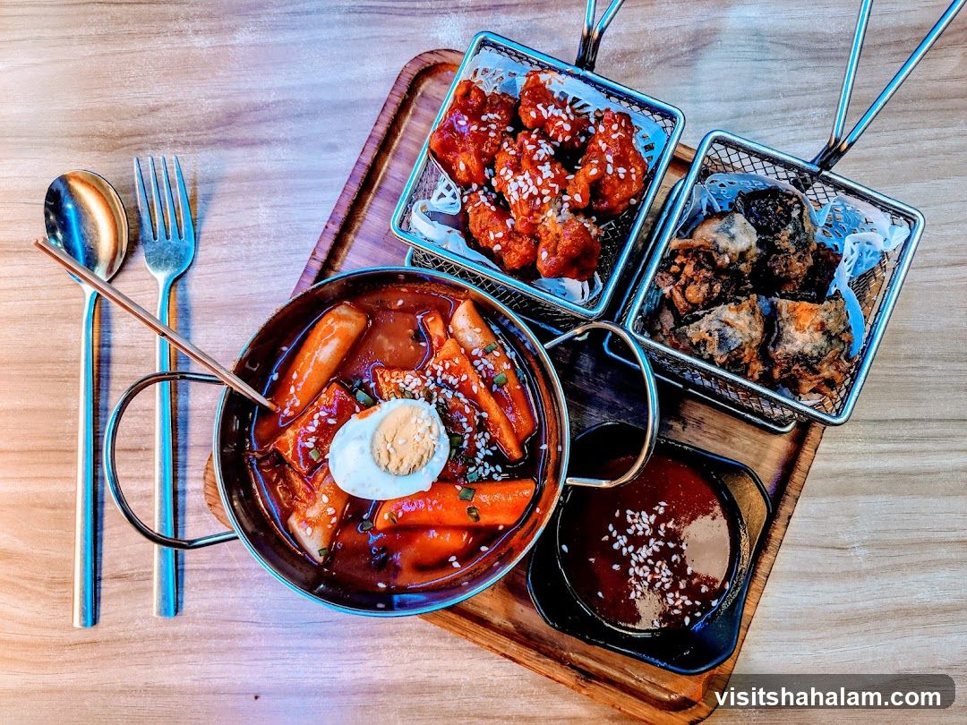 Korean Food Platter