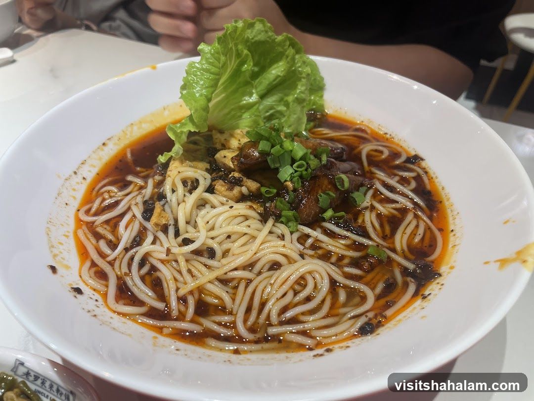Spicy Noodle Soup