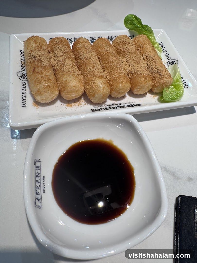 Fried Dough Sticks with Dipping Sauce