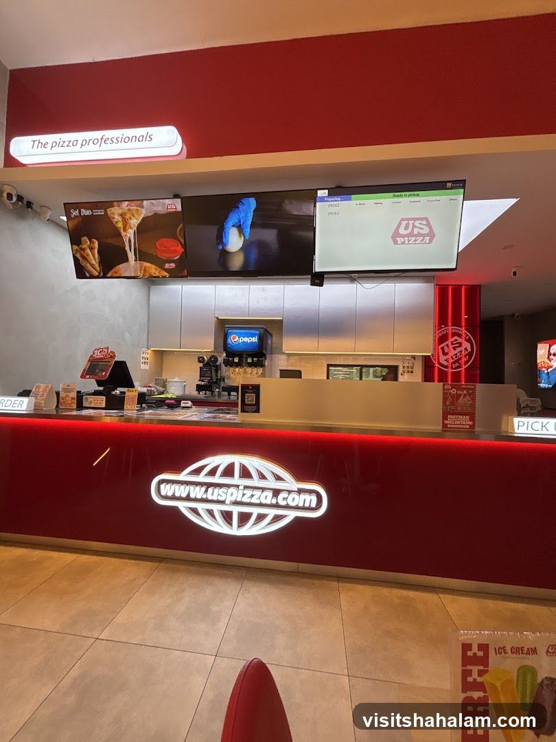 US Pizza Counter