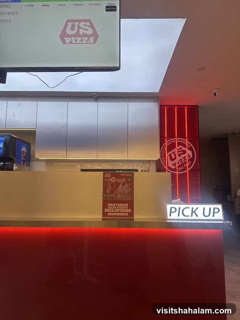 US Pizza Counter